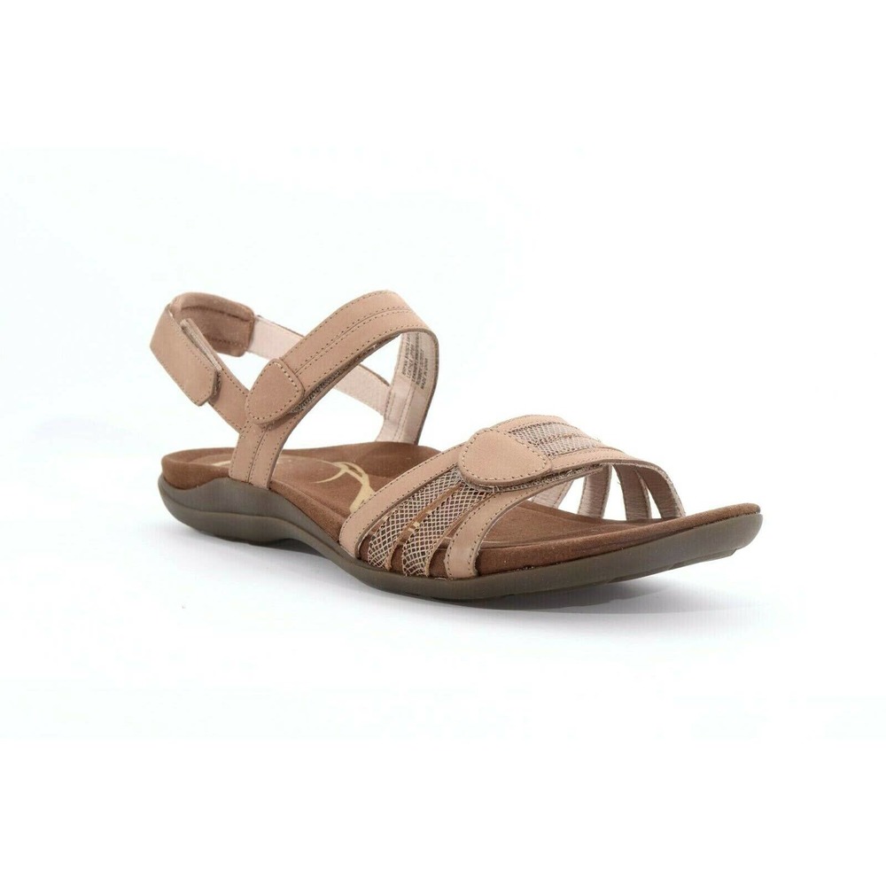 Abeo Brynn Sandals Taupe Women's Size US 7 Neutral Footbed ($) 676 - Picture 5 of 7